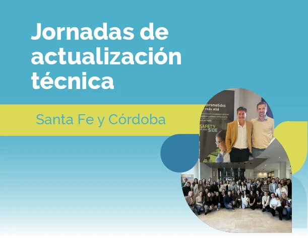 Jornadas de actualización técnica en Santa Fe y Córdoba