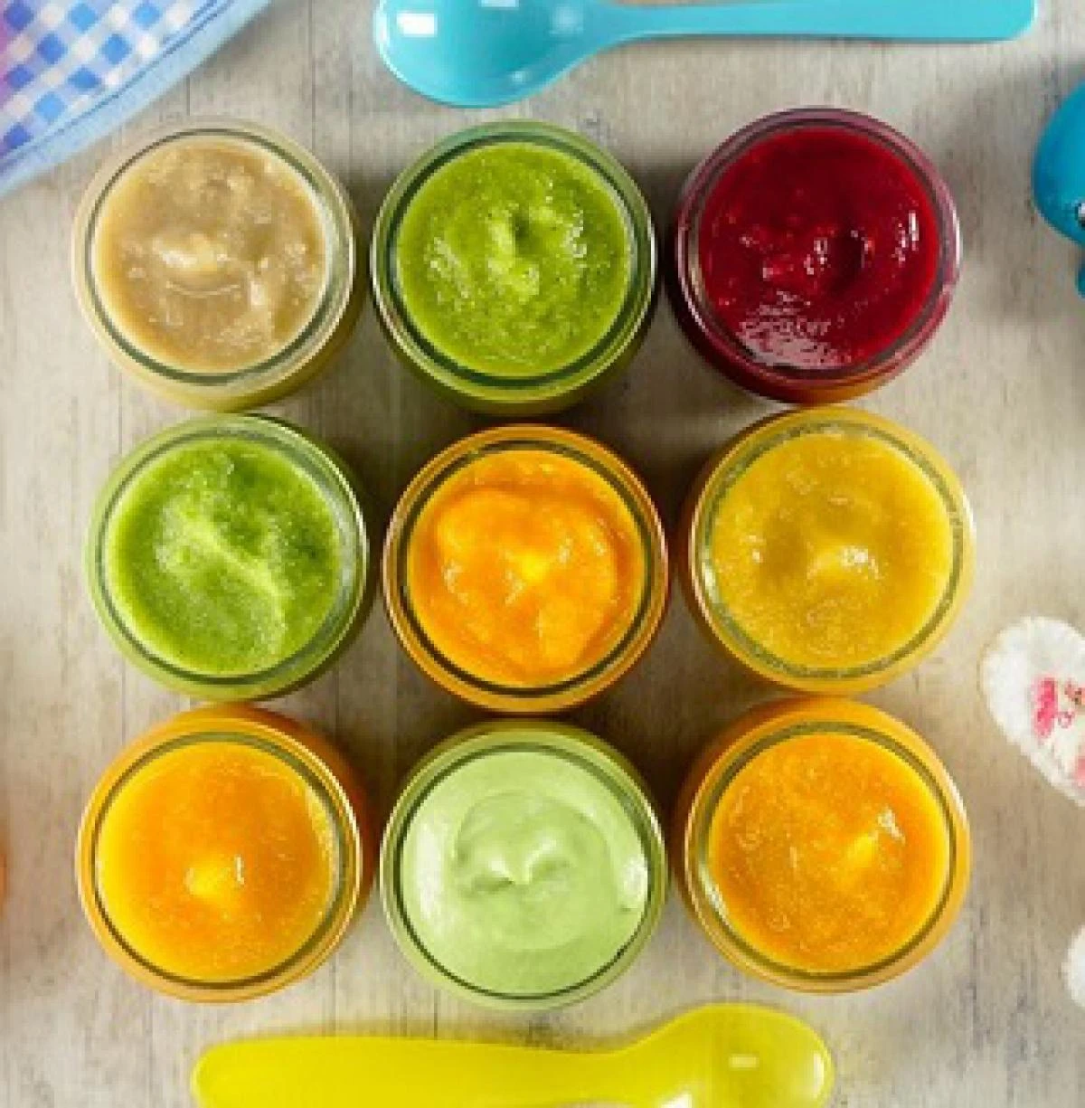 Metales pesados en alimentos para bebés