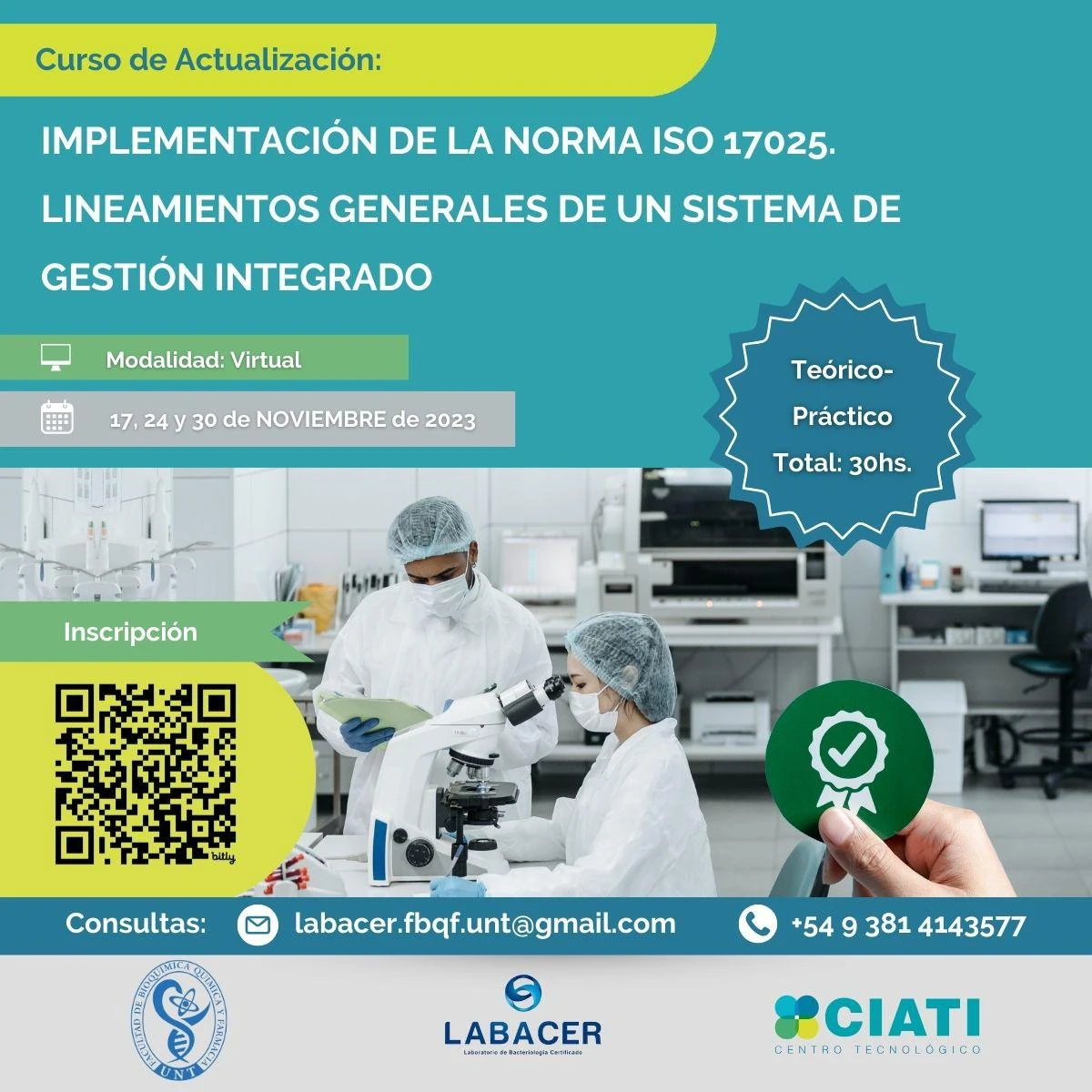 IMPLEMENTACIÓN DE LA NORMA ISO 17025. LINEAMIENTOS GENERALES DE UN SISTEMA DE GESTIÓN INTEGRADO