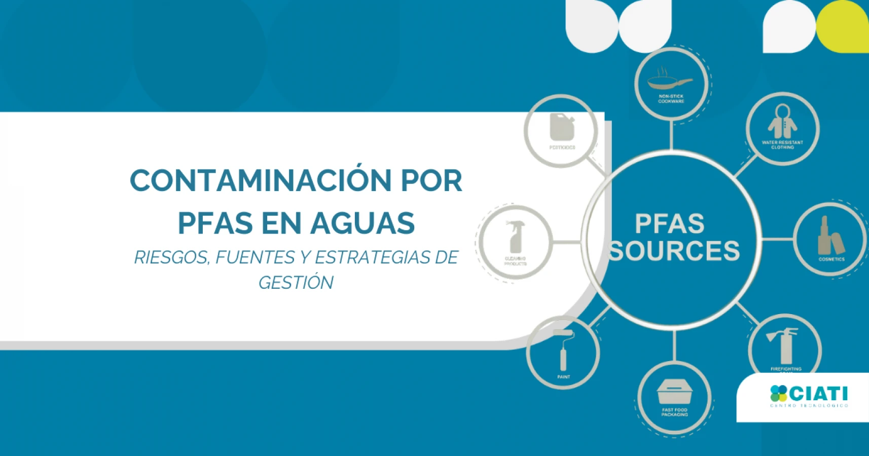 Contaminación por PFAS en aguas: riesgos, fuentes y estrategias de gestión