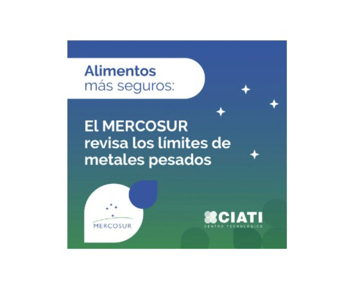 MERCOSUR: LÍMITES MÁXIMOS DE ELEMENTOS QUÍMICOS EN ALIMENTOS
