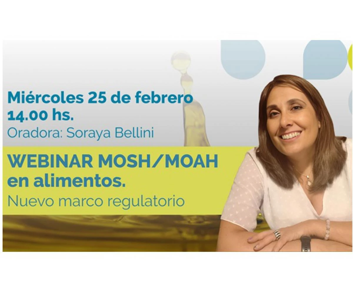 Webinar MOSH/MOAH en alimentos